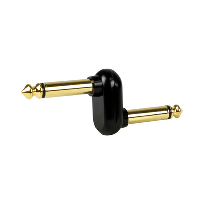 Kirlin 2631BGZ Adapter Double 1/4 Inch Mono Jack Gold Plated for Patch Cable Effect Pedal