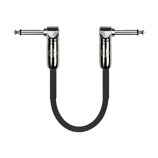Kirlin IPCC-203PN Right Angle L Patch Cable For Electric Guitar Effect Pedal