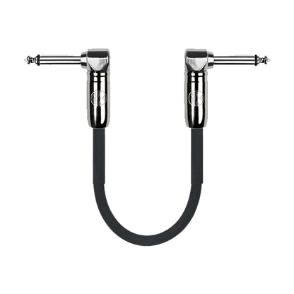 Kirlin IPCC-203PN Right Angle L Patch Cable For Electric Guitar Effect Pedal
