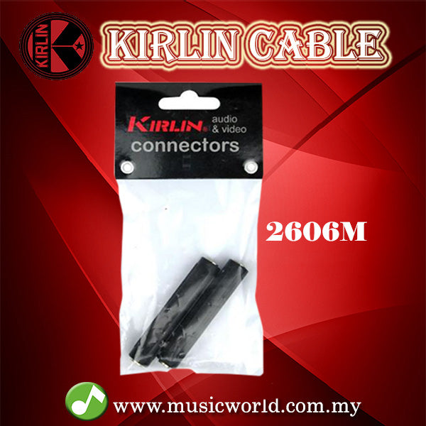Kirlin 2606M Adapter 1.4 Inch 2 Female Convertor Adaptor Pairs