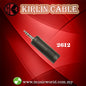 Kirlin 2612 Adapter 3.5MM Male to 6.5MM Female Stereo M Converter Jack Adaptor