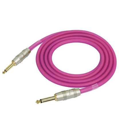 Kirlin Cable IM-201PRG Purple Frost Instrument Cable Mono Plug 6 Meter Guitar Cable