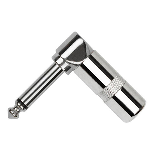 Kirlin CV-2359 1/4 Inch L Rt Angle Mono Plug Cable Contact Head Mono Jack Single