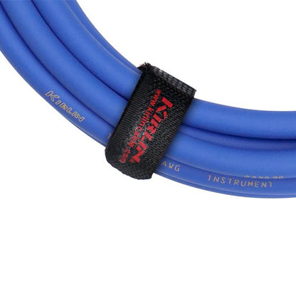 Kirlin Cable IP-242BC 6 Meter Mono Plug Instrument Cable For Electric Acoustic Bass Guitar Speaker Amp Keyboard Drum Amplifier - Blue