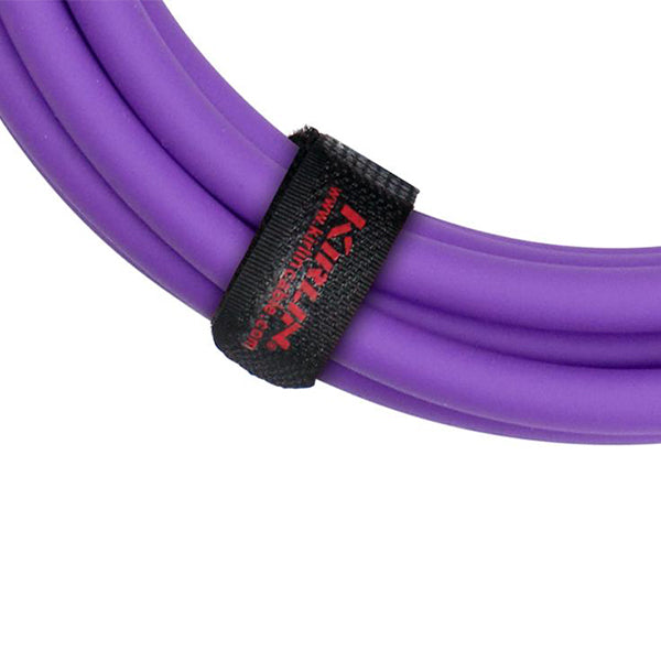 Kirlin Cable IP-242BC 3 Meter Mono Instrument Cable For Electric Acoustic Bass Guitar Speaker Amp Keyboard Drum Amplifier - Purple