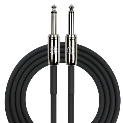 Kirlin Cable IPCC-201PN Mono Plug Instrument Cable For Electric Acoustic Bass Guitar Speaker Amp Keyboard Amplifier Digital Drum Cable (IPCC201PN)