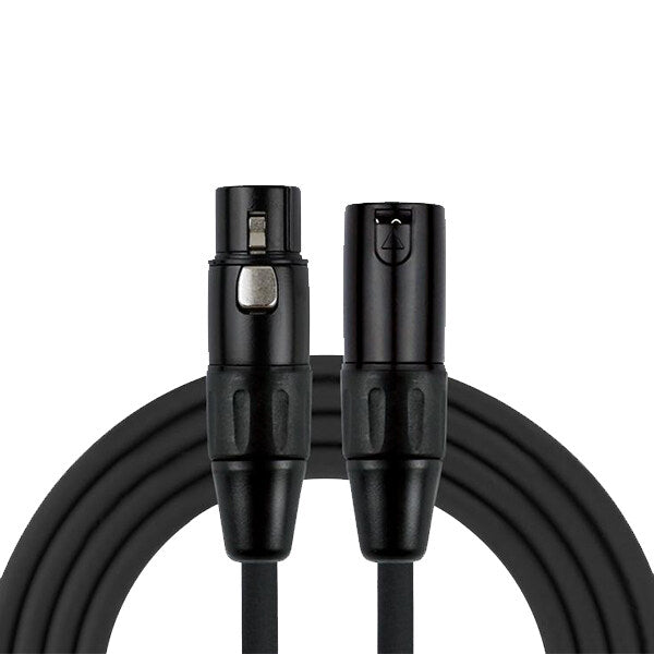 Kirlin MPC-470PB 3 Pin Metal Connector Microphone Cable XLR Male to XLR Female Mic Cable - 1M / 3M / 6M / 10M (MPC470PB)