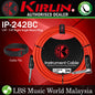 Kirlin Cable IP-242BC 3 Meter Mono Right Angle L Instrument Cable For Electric Acoustic Bass Guitar Speaker Amp Keyboard Drum Amplifier