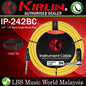 Kirlin Cable IP-242BC 3 Meter Mono Instrument Cable for Electric Acoustic Bass Guitar Speaker Amp Keyboard Drum Amplifier