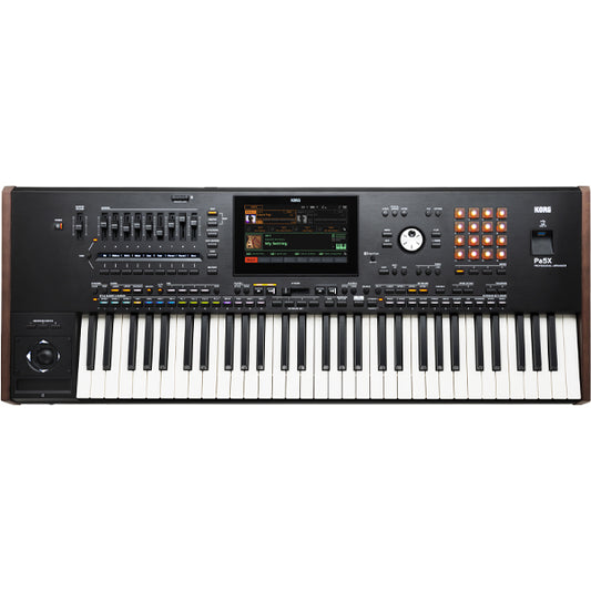 Korg Pa5X-61 61 Keys Professional Semi Weighted Keyboard Arranger with Aftertouch and Touch Screen (Pa5X)