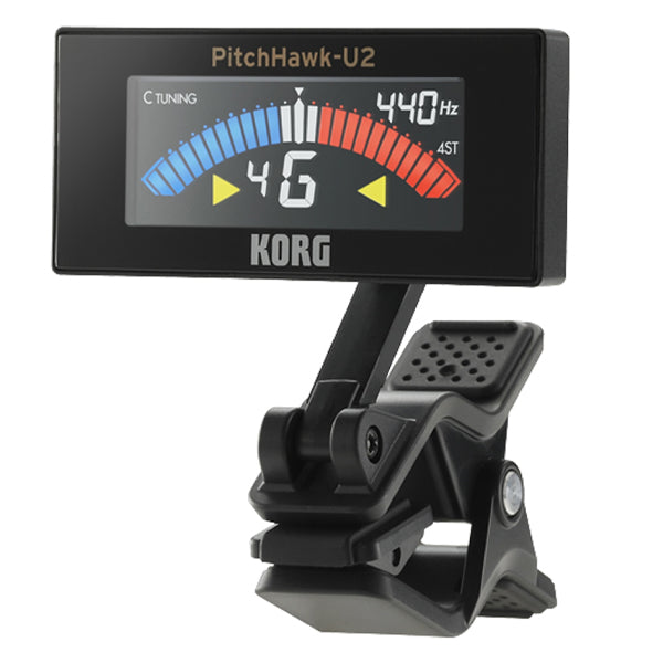 Korg AW-3U2 PicthHawk U2 Chromatic Clip On Tuner for Ukulele (AW3U2 AW 3U2)