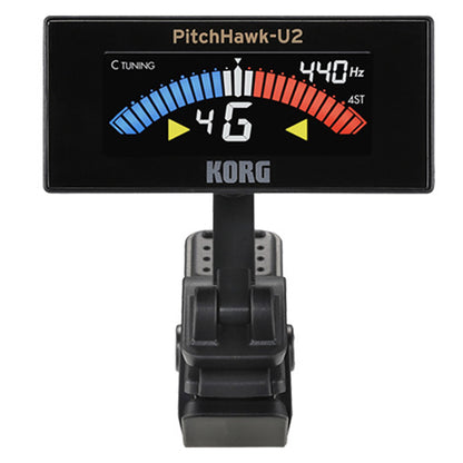 Korg AW-3U2 PicthHawk U2 Chromatic Clip On Tuner for Ukulele (AW3U2 AW 3U2)