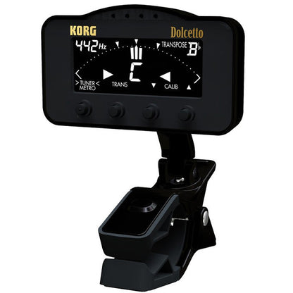 Korg AW-3M Dolcetto Clip On Tuner or Metronome for All Orchestral Instruments (AW3M AW 3M)