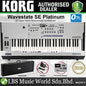 Korg Wavestate SE Platinum 61 Keys Wave Sequencing Synthesizer Music Workstation Portable Keyboard