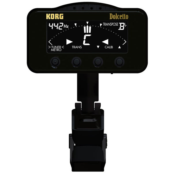 Korg AW-3M Dolcetto Clip On Tuner or Metronome for All Orchestral Instruments (AW3M AW 3M)