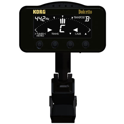 Korg AW-3M Dolcetto Clip On Tuner or Metronome for All Orchestral Instruments (AW3M AW 3M)