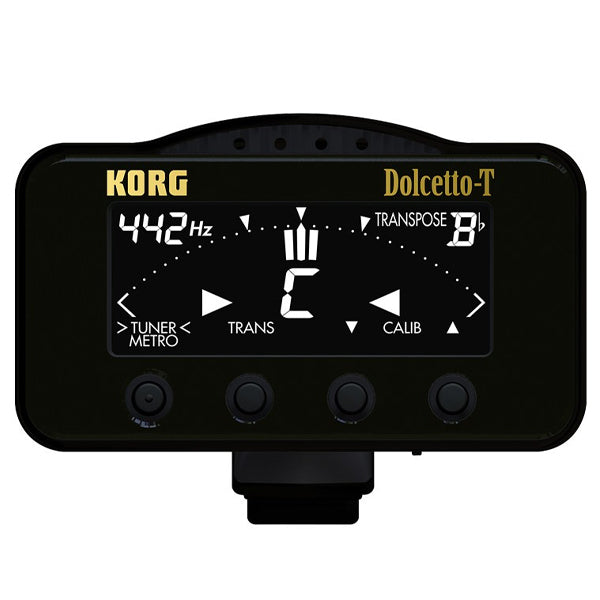 Korg AW-3T Dolcetto-T Clip On Tuner, Metronome for Trumpet and Trombone (AW3T AW 3T)