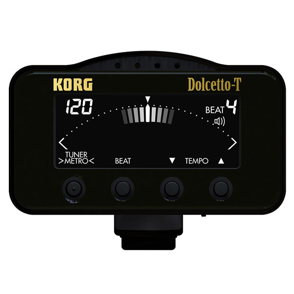 Korg AW-3T Dolcetto-T Clip On Tuner, Metronome for Trumpet and Trombone (AW3T AW 3T)