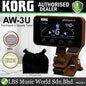 Korg AW-3U PitchHawk-U Clip On Tuner for Ukulele with Adjustable Arm (AW3U AW 3U)