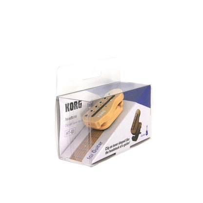Korg Headtune Clip On Chromatic Ukulele, Guitar and Bass Tuner (HT-U1 HT-G1 HT-G2 HT-B1)