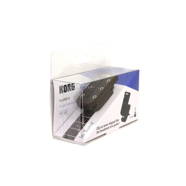 Korg Headtune Clip On Chromatic Ukulele, Guitar and Bass Tuner (HT-U1 HT-G1 HT-G2 HT-B1)