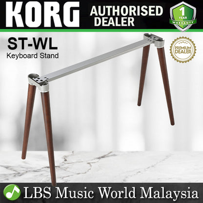 Korg ST-WL Wood Legged Keyboard Stand for Korg SV-1, SV-2, and D1 Keyboards (STWL ST WL)