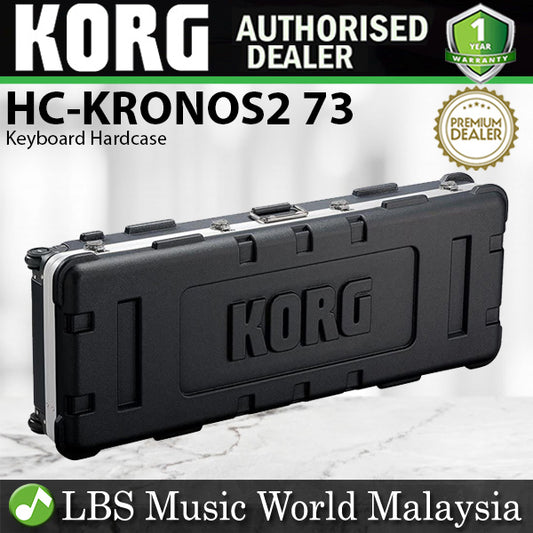 Korg HC-KRONOS2 73 Fitted Flight Hard Case Travel for 73 Key Kronos Keyboard (HC KRONOS2)