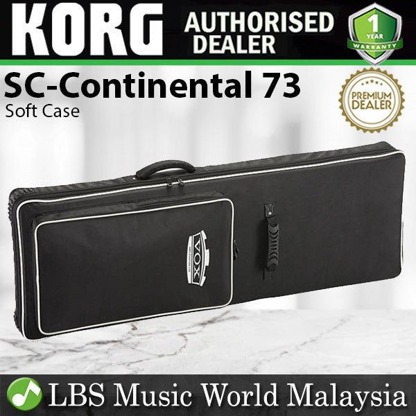 Korg SC-Continental 73 Soft Case Padded Bag for VOX Continental 73 Key Keyboard (SC Continental)