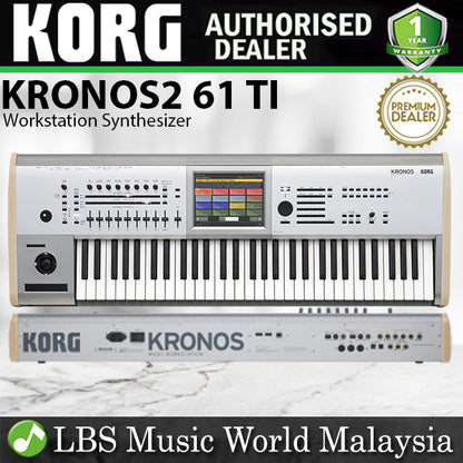 Korg KRONOS2 61 TI 66 Key Kronos Titanium Limited Edition Music Workstation (Kronos 2)