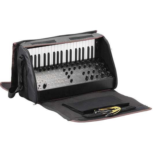 Korg SC-MS20 Mini Soft Case Padded Interior Nylon Shoulder Bag for MS-20 Black (SC MS20)
