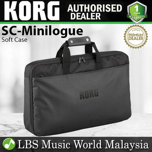 Korg SC-Minilogue Soft Case Bag Hand Carry Travel Slant for Minilogue Synth (SC Minilogue)