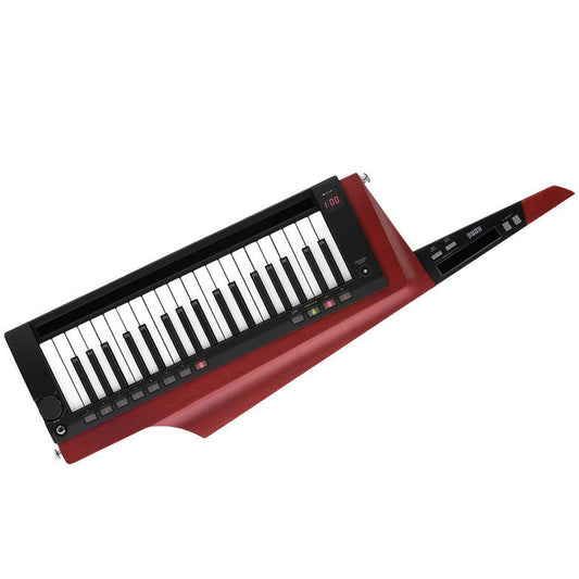 Korg RK-100S 2 37 Key Keytar Multiple Modelling Synthesizer Translucent Red (RK100S 2)