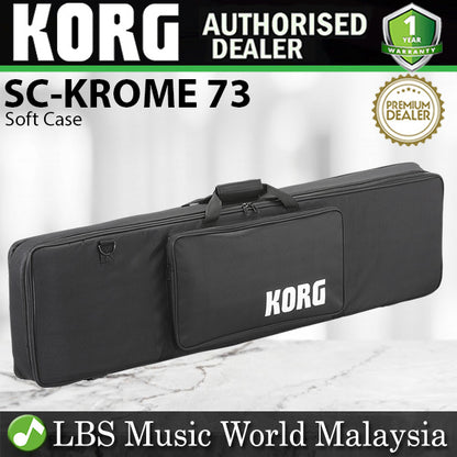 Korg SC-KROME 73 Soft Case Lightweight Padded Bag for Krome 73 Key Keyboard (SC KROME)