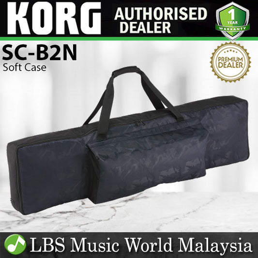 Korg SC-B2N Sequenz Soft Case Lightweight Hand Carry for B2N Keyboard (SCB2N SC B2N)