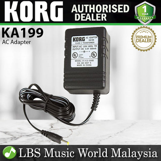 Korg KA199 4.5V Power Supply AC Adapter Replacement for PX4 PXR4 (KA 199)