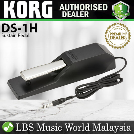 Korg DS-1H Damper Pedal Sustain Pedal for Digital Piano Black (DS1H DS 1H)
