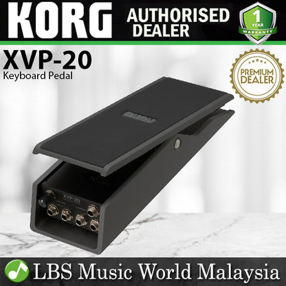 Korg XVP-20 Stereo Volume Expression Output Smooth Compact Keyboard Pedal (XPV20 XPV 20)