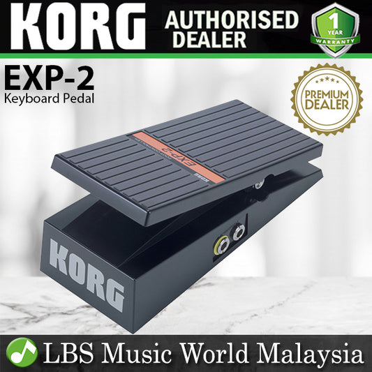 Korg EXP-2 Foot Controller Lightweight Compact Volume MIDI Keyboard Pedal (EXP2 EXP 2)
