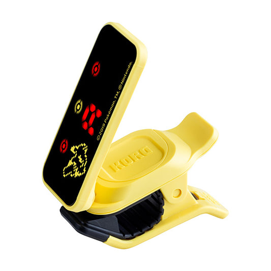 Korg PC2-PM Pitchclip 2 Clip On Tuner for Music Intrument Guitar Pokemon Pikachu (PC2 PM)