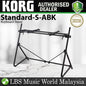 Korg Standard-S-ABK Sequenz Lightweight Durable Small Keyboard Stand for 61 Key (Standard S ABK)
