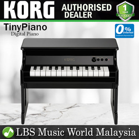[Discontinued] Duplicated Korg TinyPiano Digital Toy Piano Model Mini 25 Key 50 Tone Black (Tiny Piano)