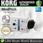 Korg MiniPitch Compact Miniature Clip On Ukulele Tuner with LED Display White