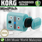 Korg MiniPitch Compact Miniature Clip On Ukulele Tuner with LED Display Ocean Blue (Mini Pitch)