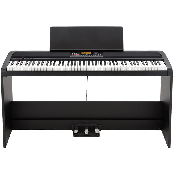 Korg XE20SP 88 Key Digital Ensemble Piano with Hammer Action with 3 Pedal Unit and Wooden Stand (XE20 SP)