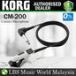 [Discontinued] Korg CM-200 Contact Microphone for Brass Instrument Violin Guitar and Ukulele White (CM200)