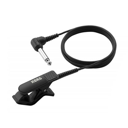 [Discontinued] Korg CM-200 Contact Microphone for Brass Instrument Violin Guitar and Ukulele Black (CM200)