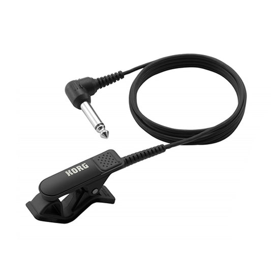 [Discontinued] Korg CM-200 Contact Microphone for Brass Instrument Violin Guitar and Ukulele Black (CM200)