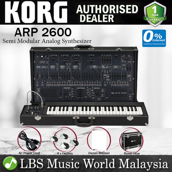 [Discontinued] Korg ARP 2600 FS Semi Modular Analog Synthesizer System with 3 Oscillators (ARP2600 FS)
