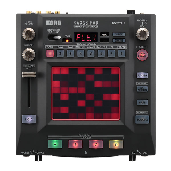 [Discontinued] Korg KAOSS PAD KP3+ Dynamic Effect and Sampler Realtime X-Y Touchpad (KP3 PLUS)