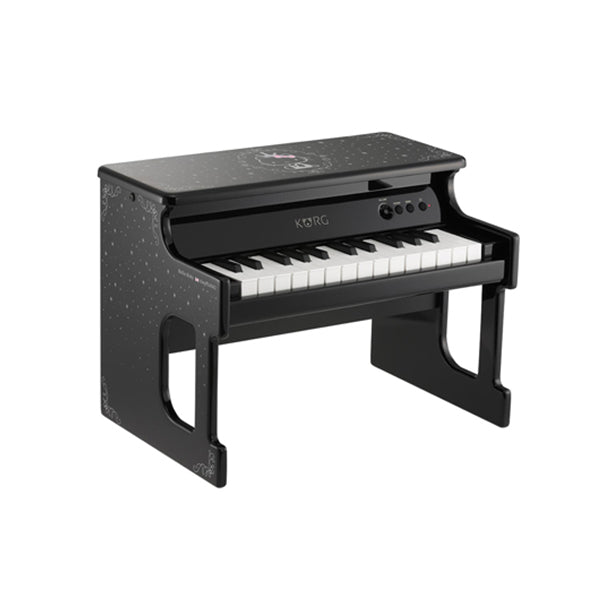 Korg TinyPiano Digital Piano Hello Kitty Toy Model Mini 25 Key 50 Tone Black (Tiny Piano)